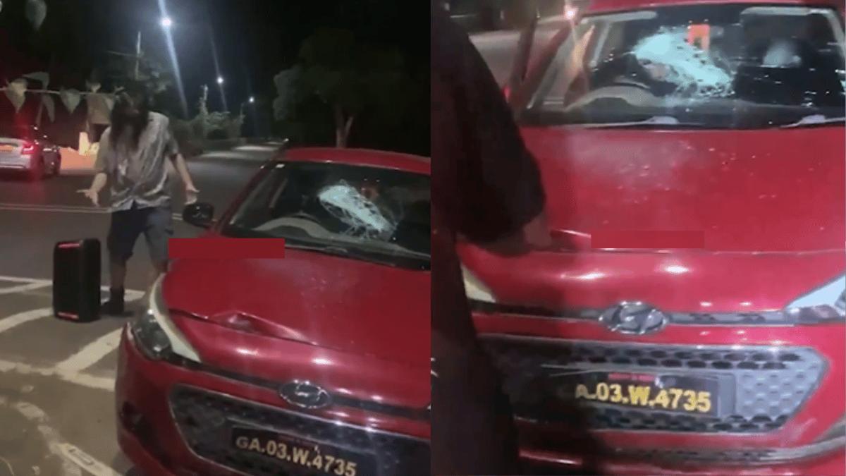 mumbai-tourist-dances-on-street-after-allegedly-hitting-multiple-cars-in-goa-viral-video